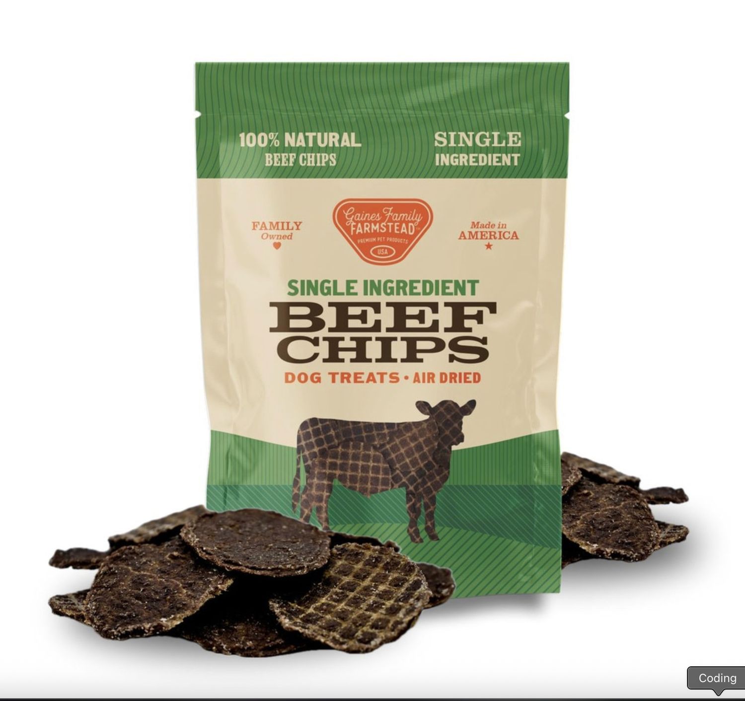 Gaines Family Farmstead Beef Chips 6oz