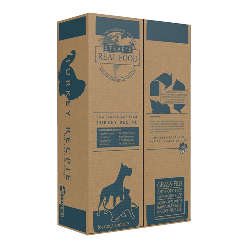 Steve’s Real Food Dog Frozen Raw Turkey