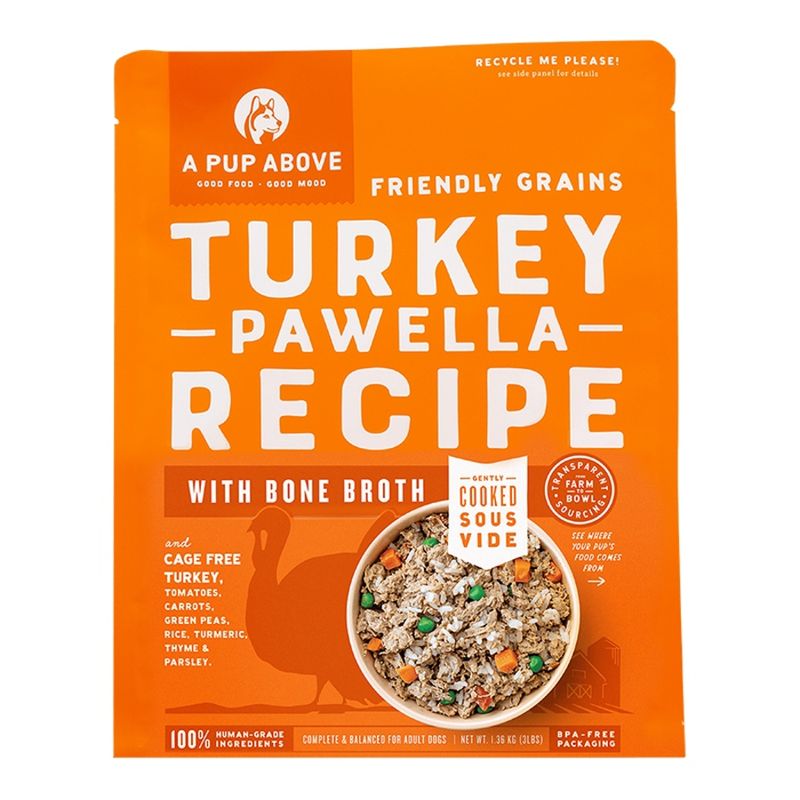 A Pup Above Frozen Gently Cooked Turkey Pawella