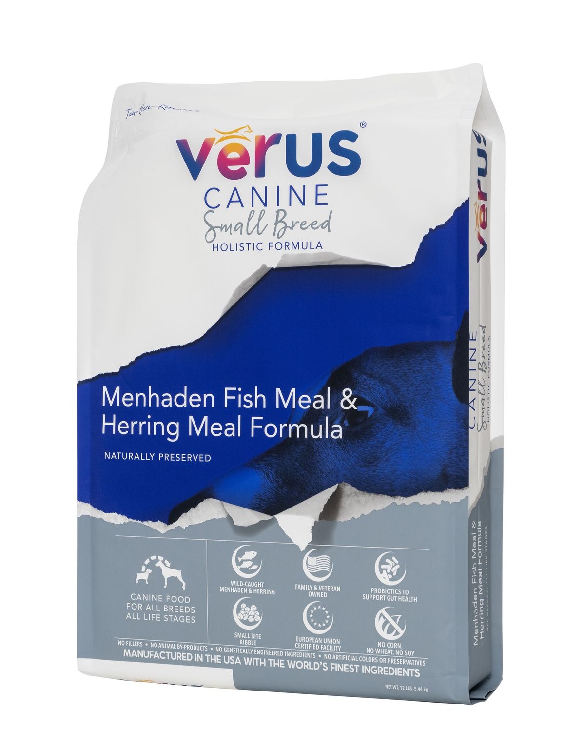 Verus Dog Small Breed Menhaden &amp; Herring, Size: 4lb