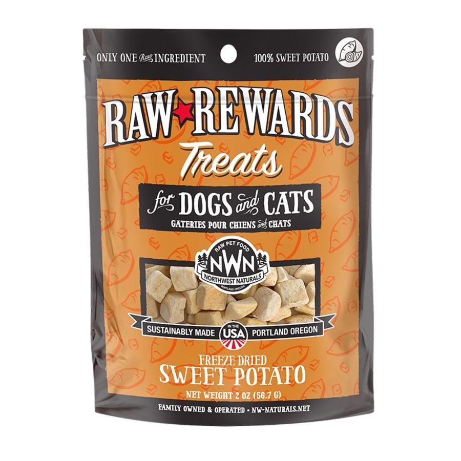 Northwest Naturals Dog Freeze Dried Treats Sweet Potato 2oz