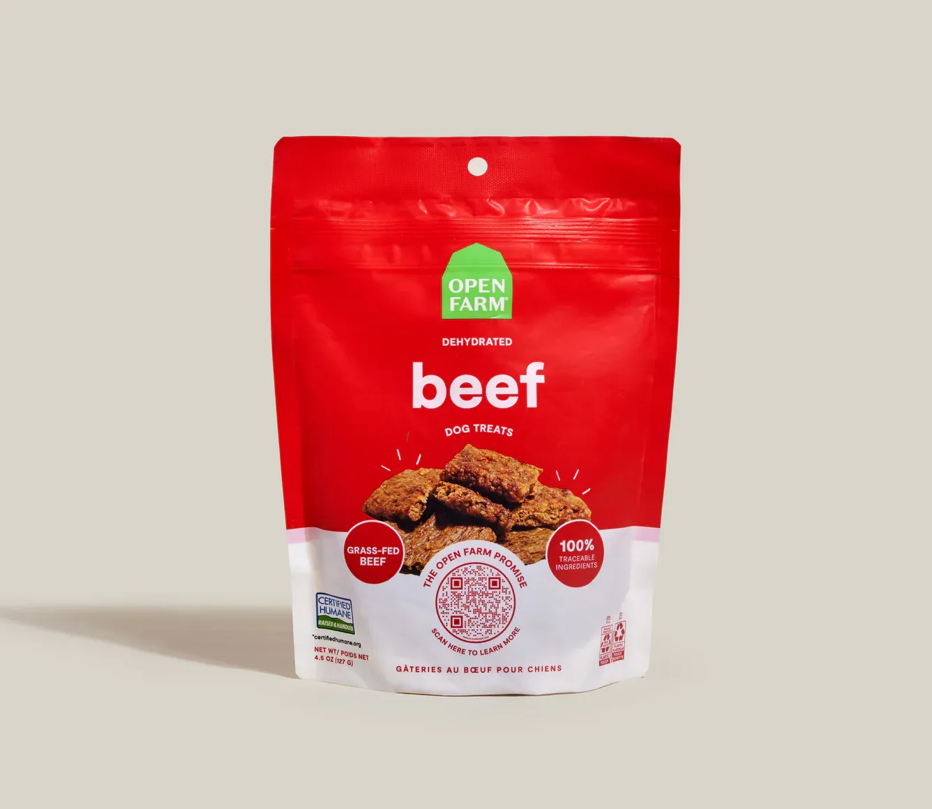 Open Farm Dog Dehydrated Beef 4.5oz