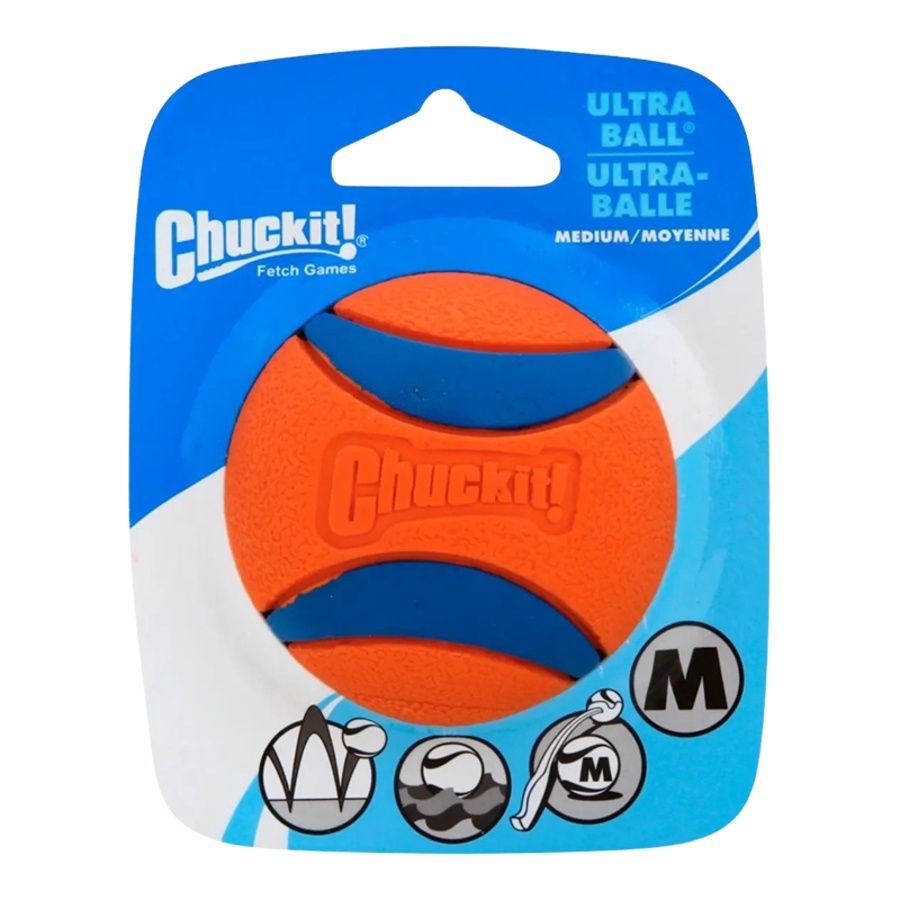 Chuckit! Dog Ultra Ball 1 Pack, Size: Medium