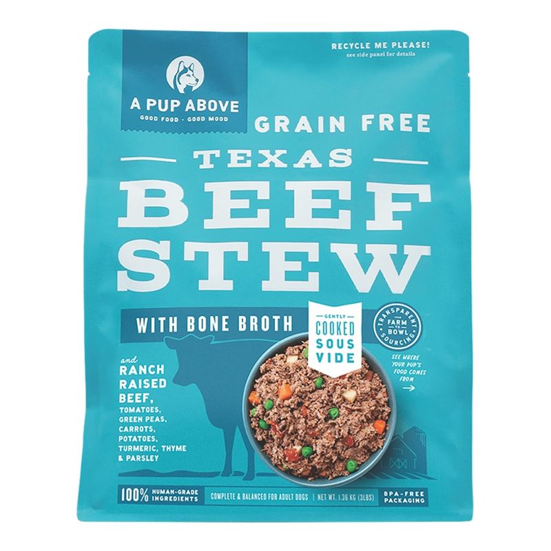 A Pup Above Frozen Gently Cooked Texas Beef Stew
