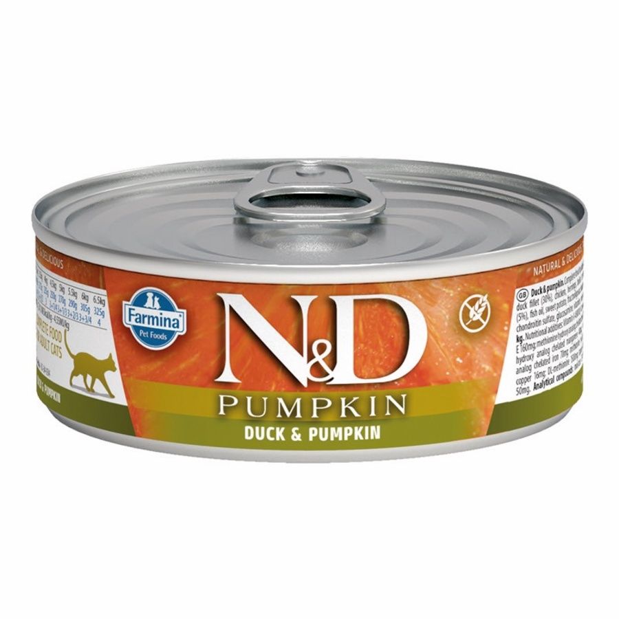 Farmina Cat Can Pumpkin Duck, Size: Single 2.5oz