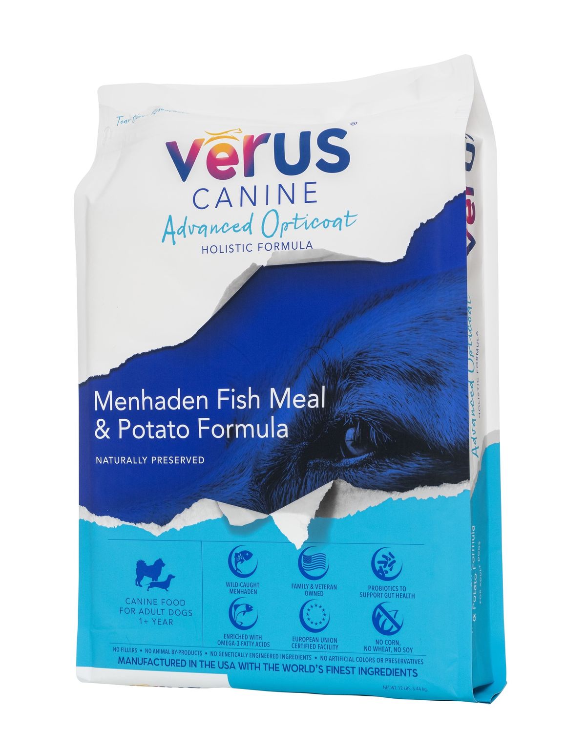 Verus Dog Advanced Opticoat Menhaden Fish, Size: 4 lb