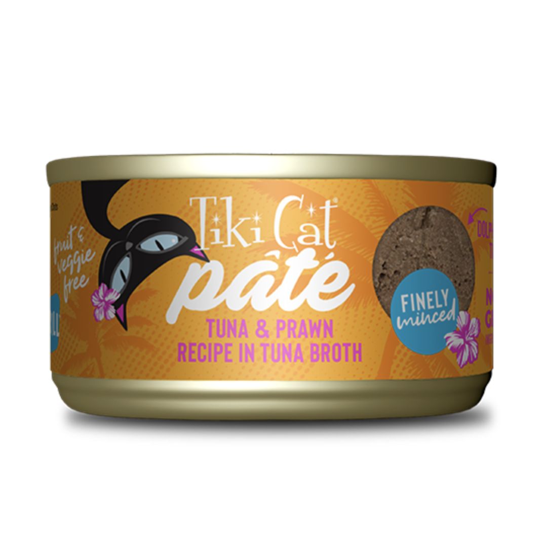 Tiki Cat Grill Pate Tuna &amp; Prawn 2.8oz
