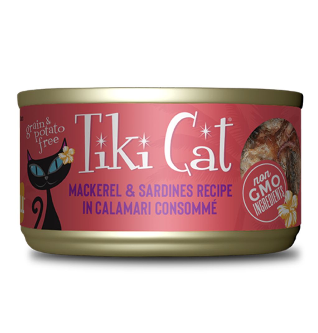 Tiki Cat Makaha Grill Mackerel &amp; Sardines 2.8oz