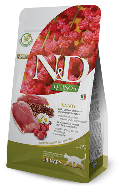 Farmina Cat Quinoa Urinary Duck, Size: 3 lb