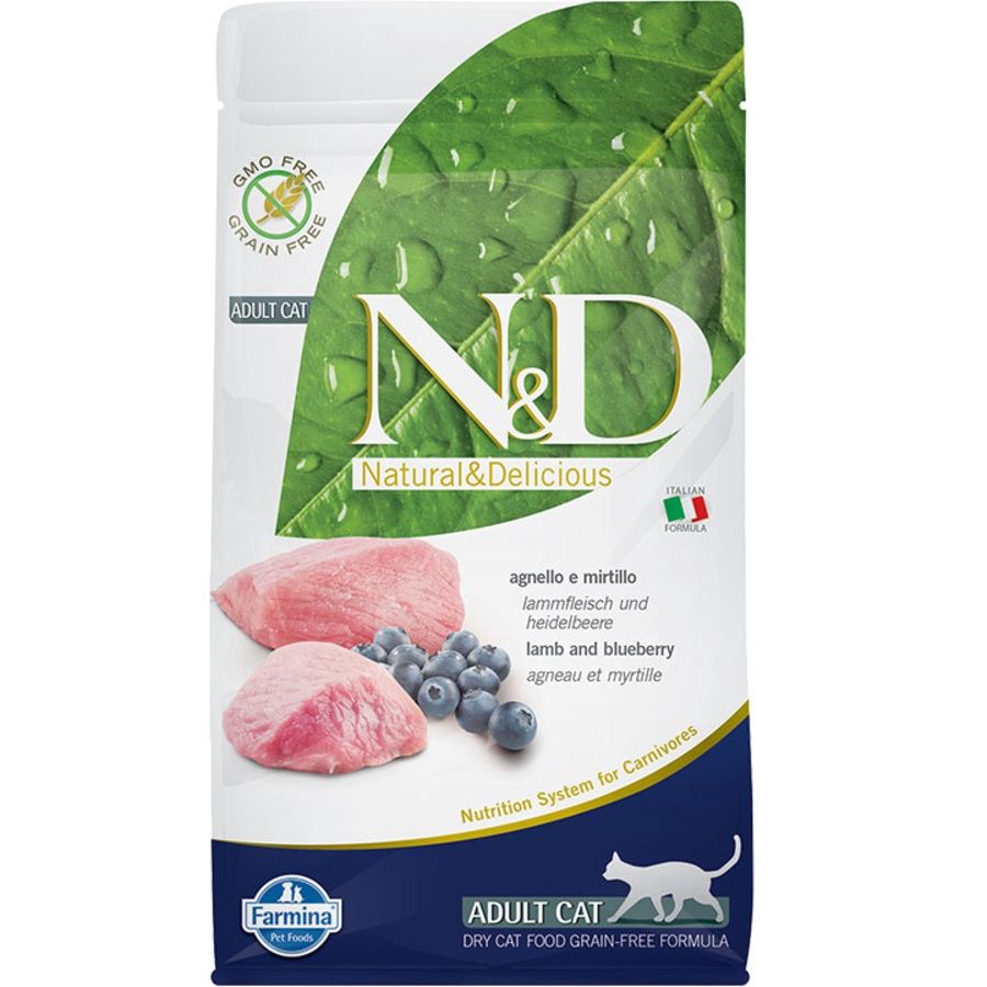 Farmina Cat Prime Lamb &amp; Blueberry, Size: 3 lb