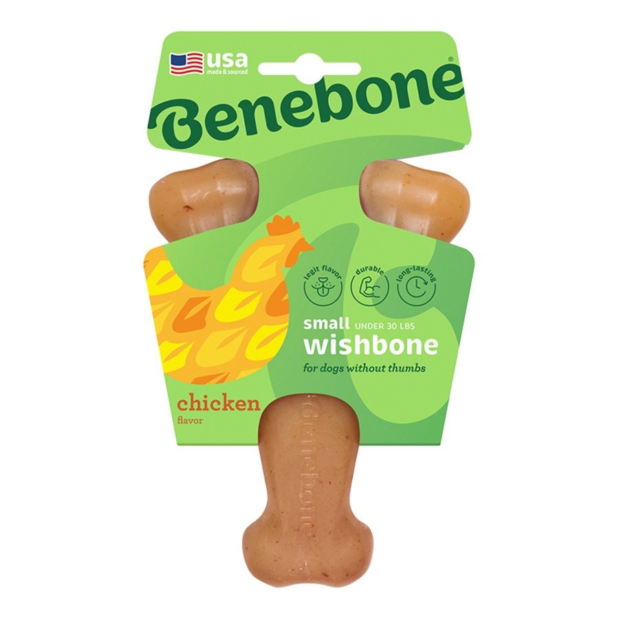 Benebone Dog Wishbone Chicken, Size: Small