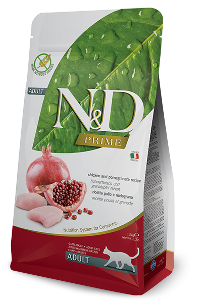 Farmina Cat Prime Chicken &amp; Pomegranate, Size: 3 lb