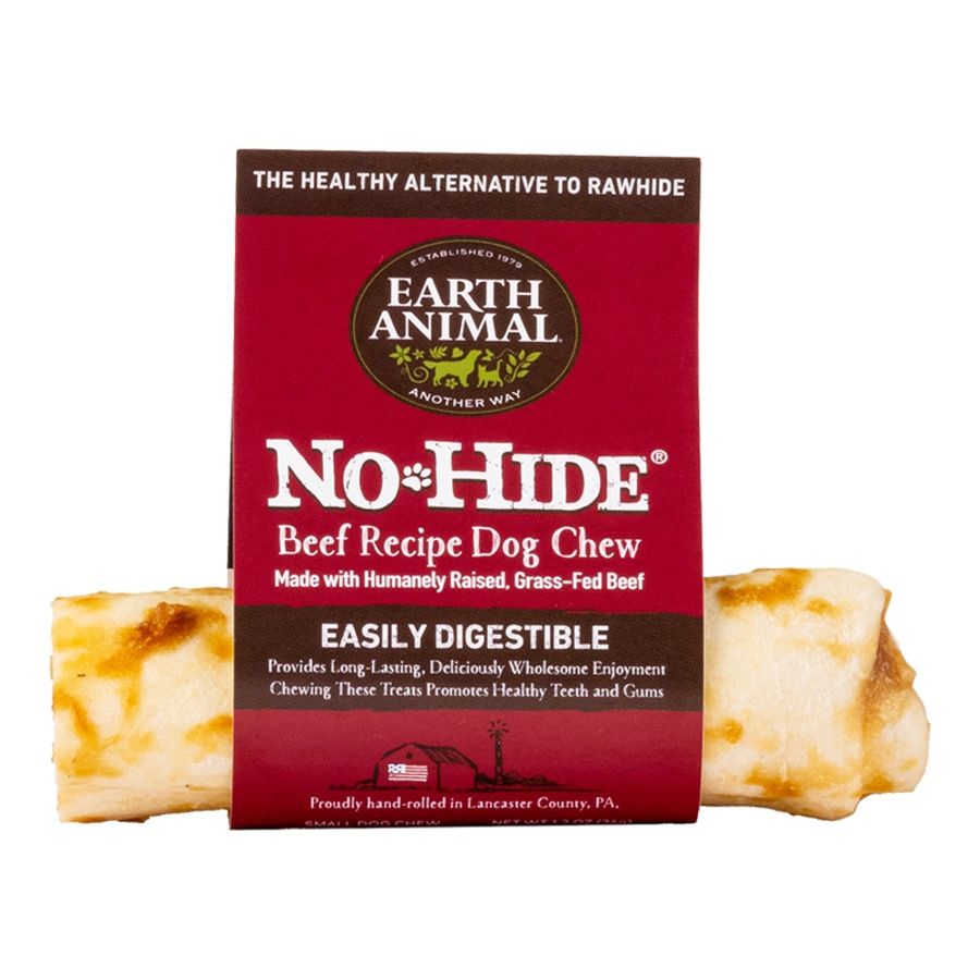 Earth Animal Dog No-Hide Chew Beef, Size: Small Single