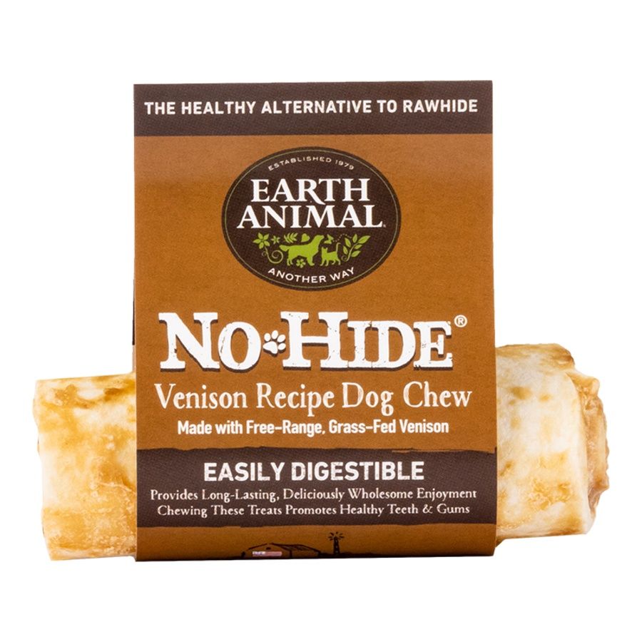 Earth Animal Dog No-Hide Chew Venison, Size: Small Single