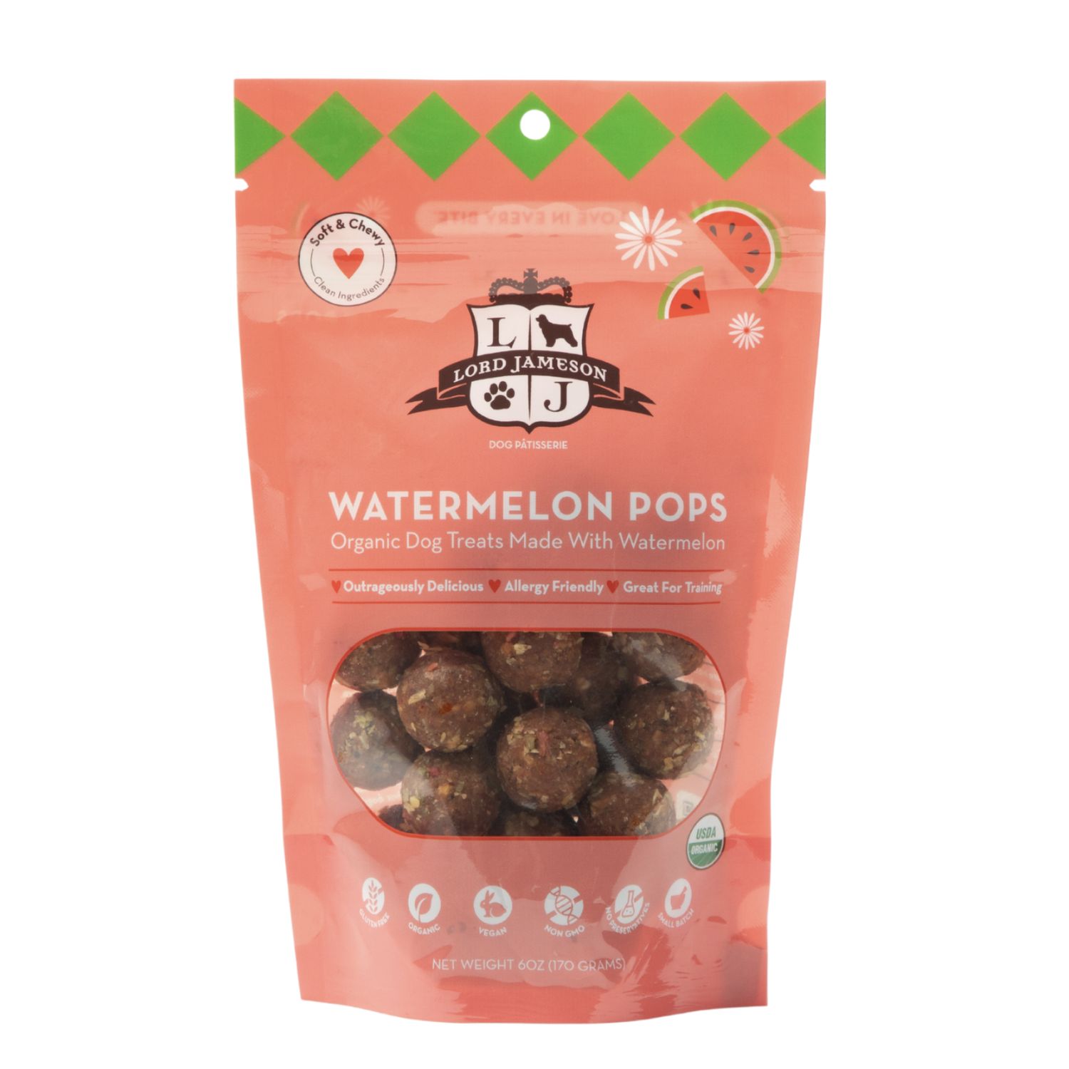 Lord Jameson Dog Watermelon Pops 6oz