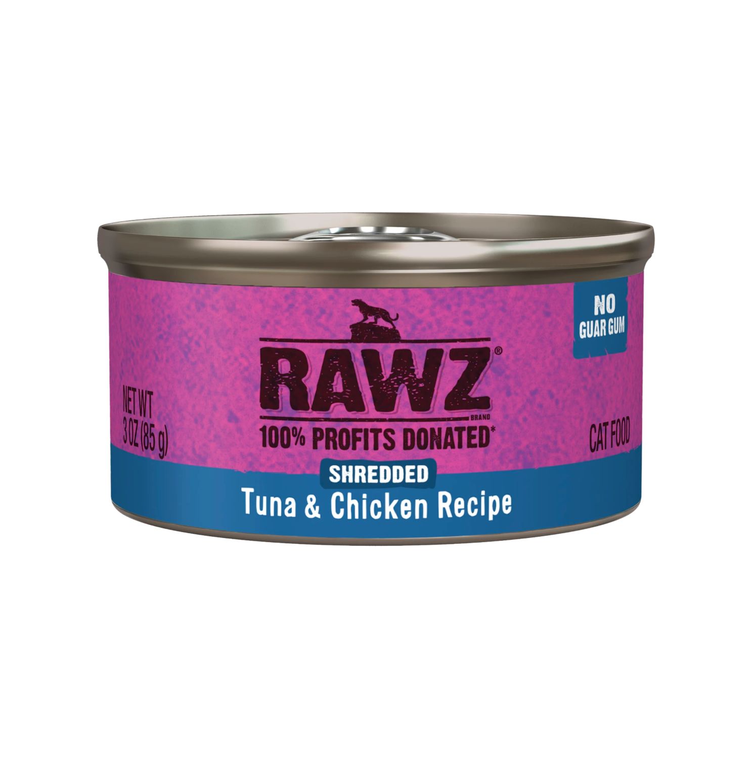 Rawz Cat Shredded Tuna &amp; Chicken Recipe, Size: 3oz