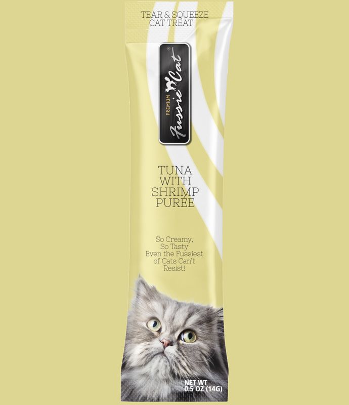Fussie Cat Puree Tuna &amp; Shrimp