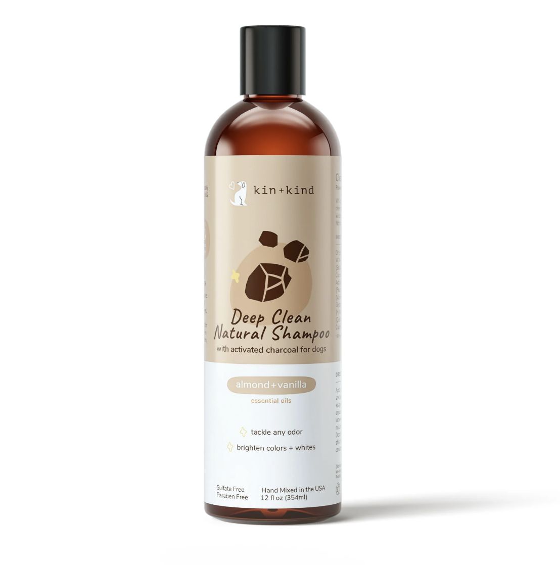 kin+kind Dog Deep Clean Shampoo Almond &amp; Vanilla 12oz