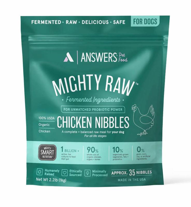 Answers Dog Frozen Raw Chicken