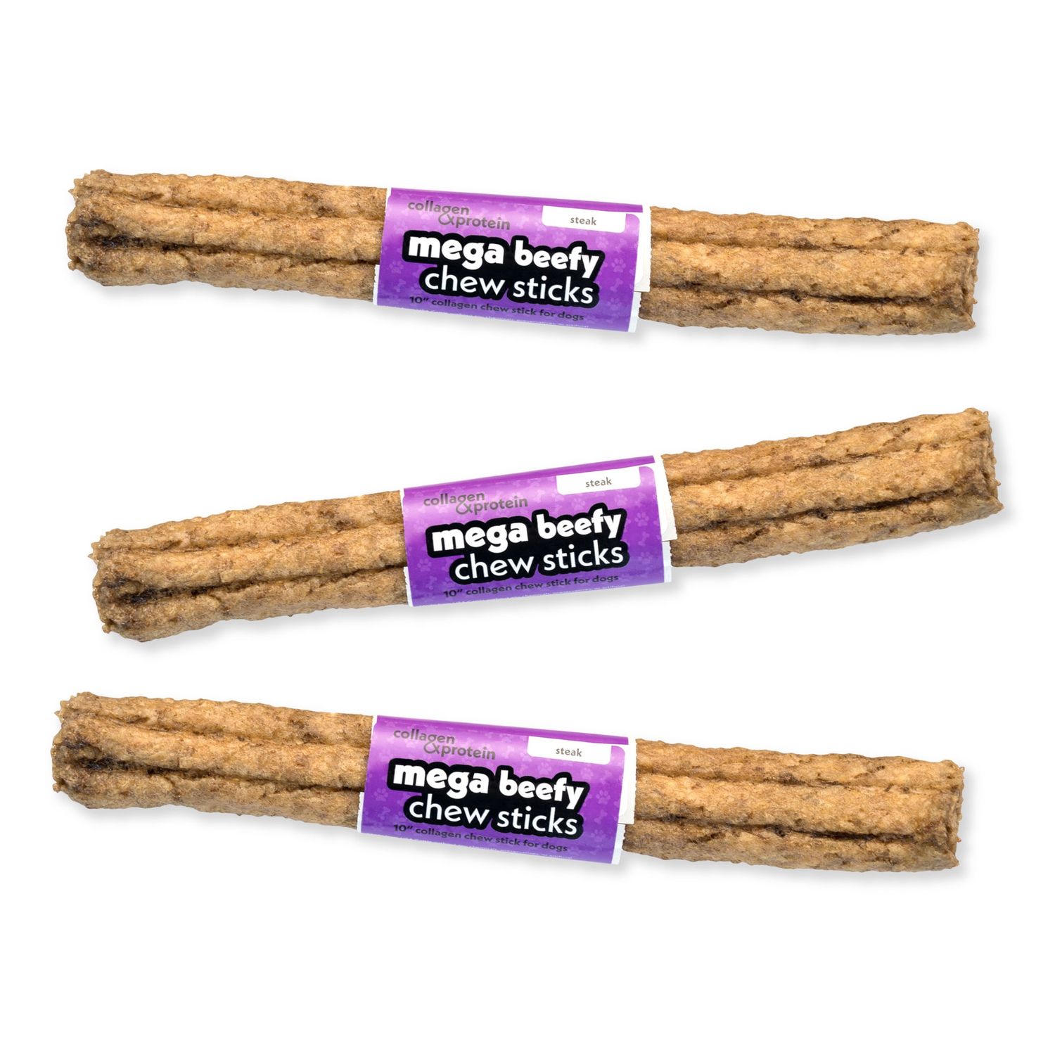 Frankly Pet Steak Chew Stick for Dogs, Size: 7in