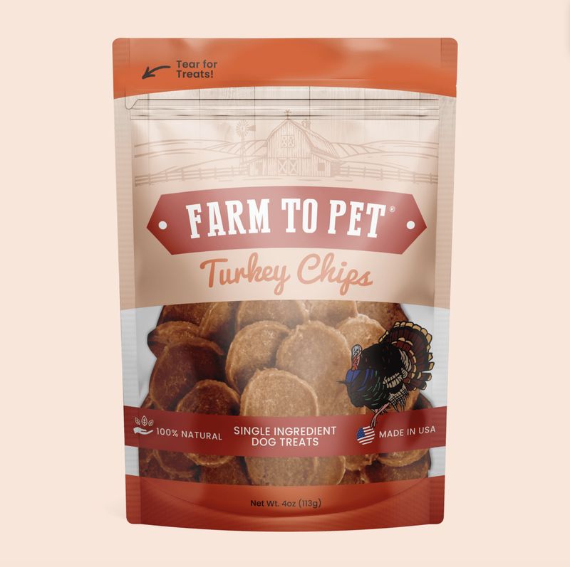 Farm To Pet Dog Turkey Chips