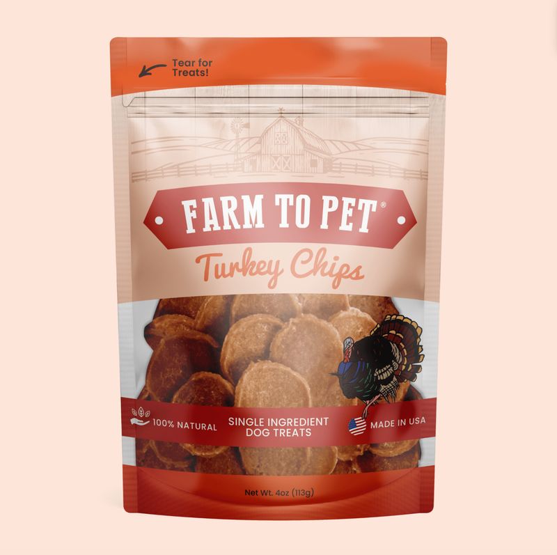 Farm To Pet Dog Turkey Chips