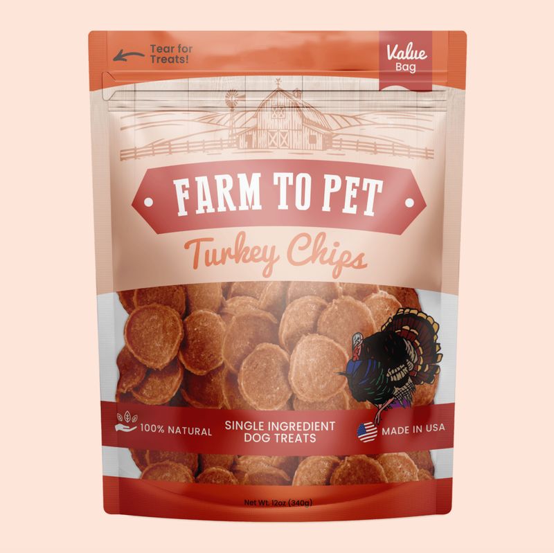 Farm To Pet Dog Turkey Chips