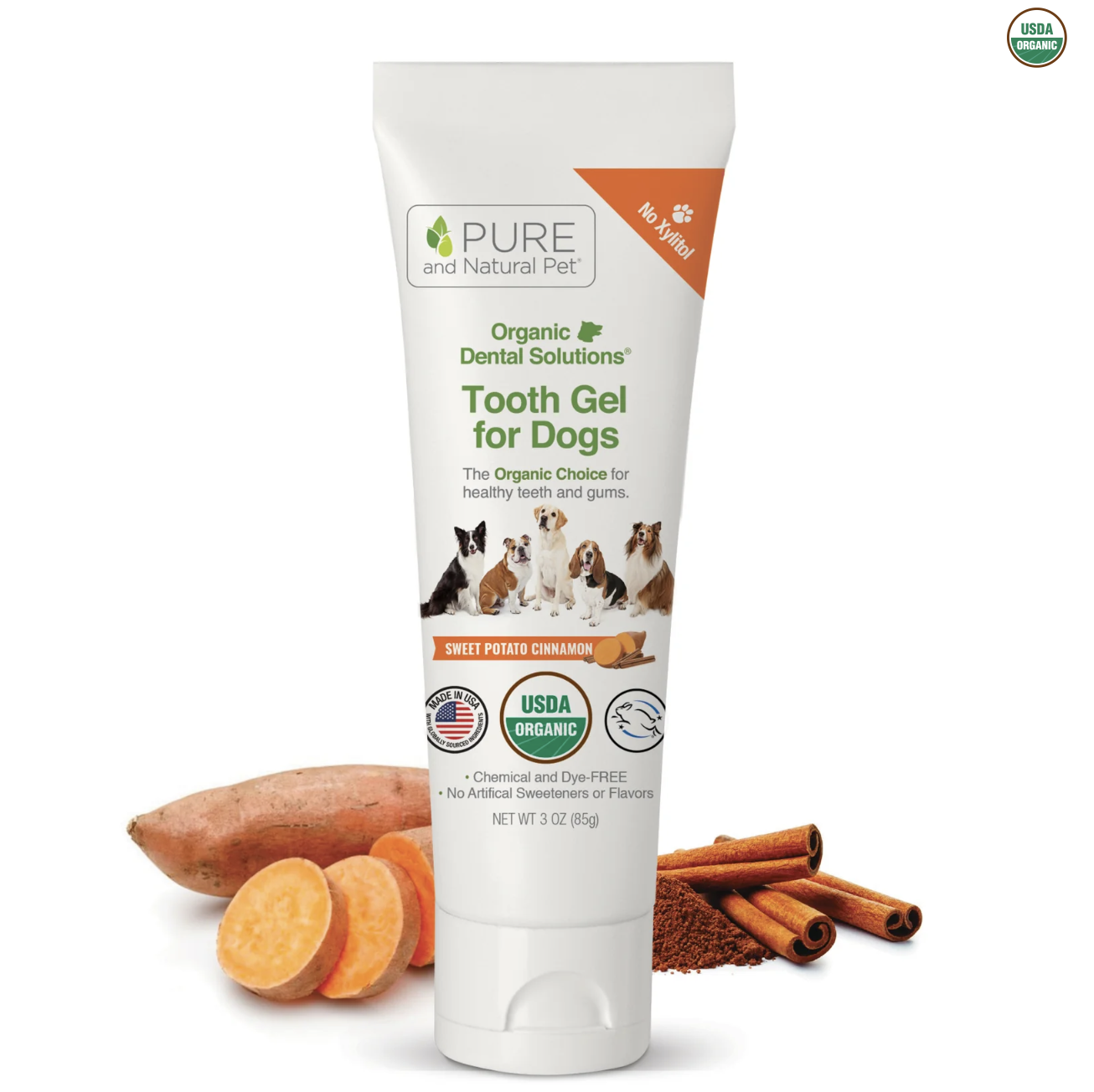 Pure & Natural Dog Tooth Gel 3oz