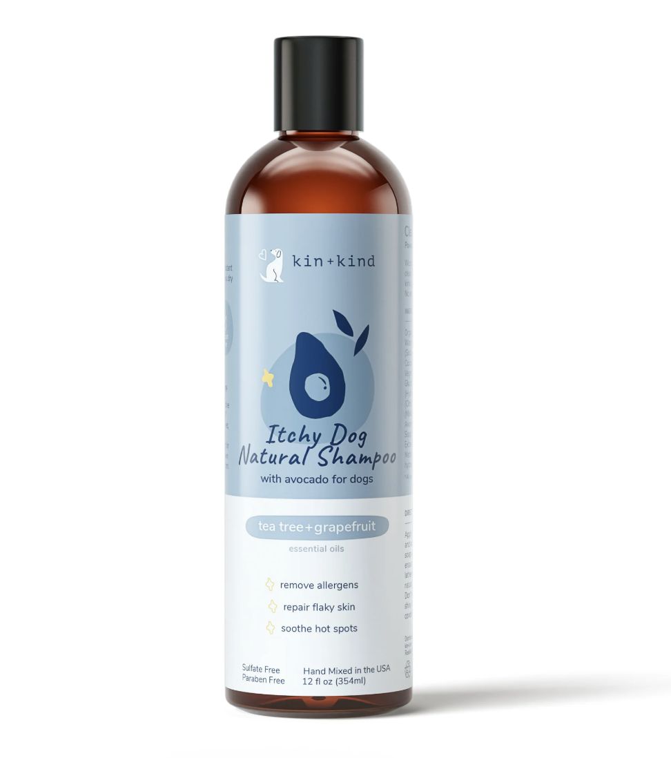 kin+kind Dog Itchy Pet Shampoo Tea Tree &amp; Grapefruit 12oz