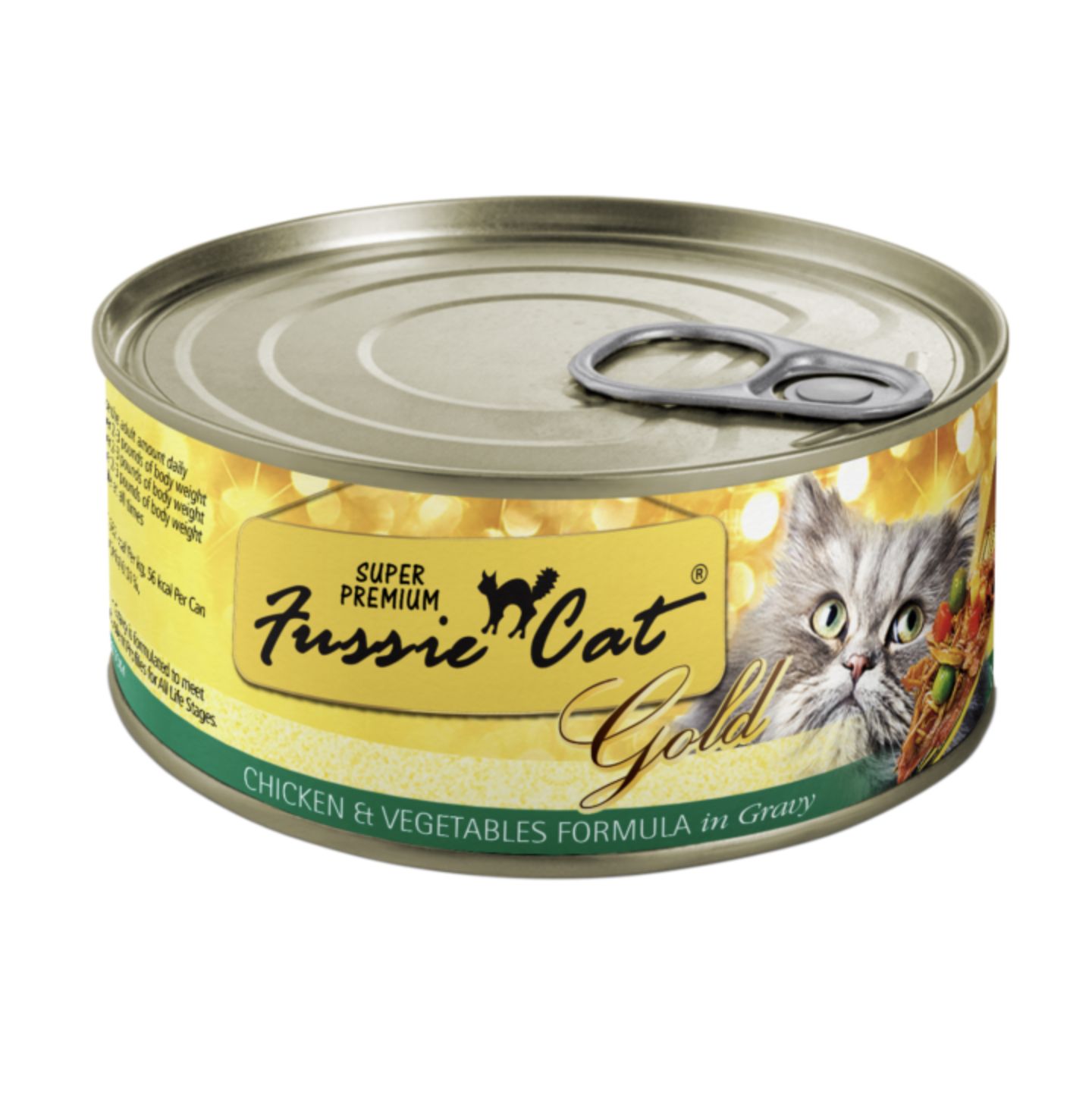 Fussie Cat Can Chicken &amp; Vegetables, Size: 2.8oz