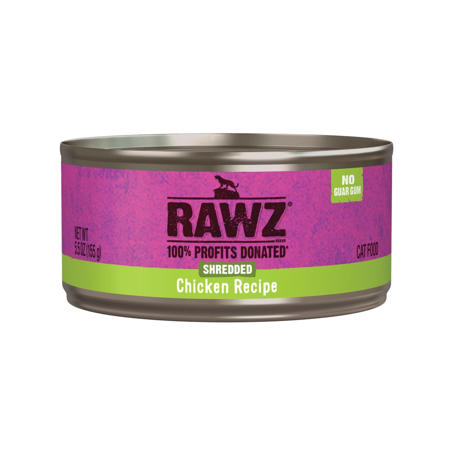 Rawz Cat Shredded Chicken Recipe, Size: 5.5oz