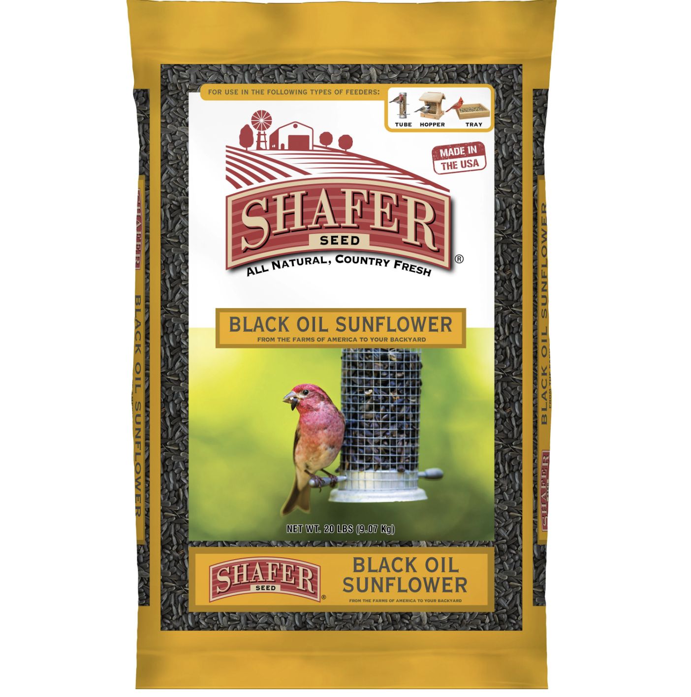 Shafer Seed Black Oil Sunflower Seed 10lb