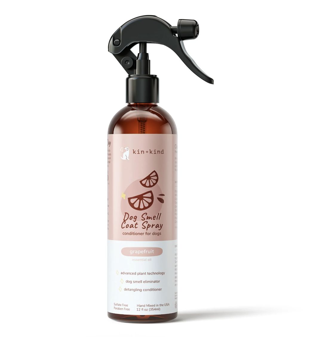 kin+kind Dog Smell Coat Spray Grapefruit 12oz