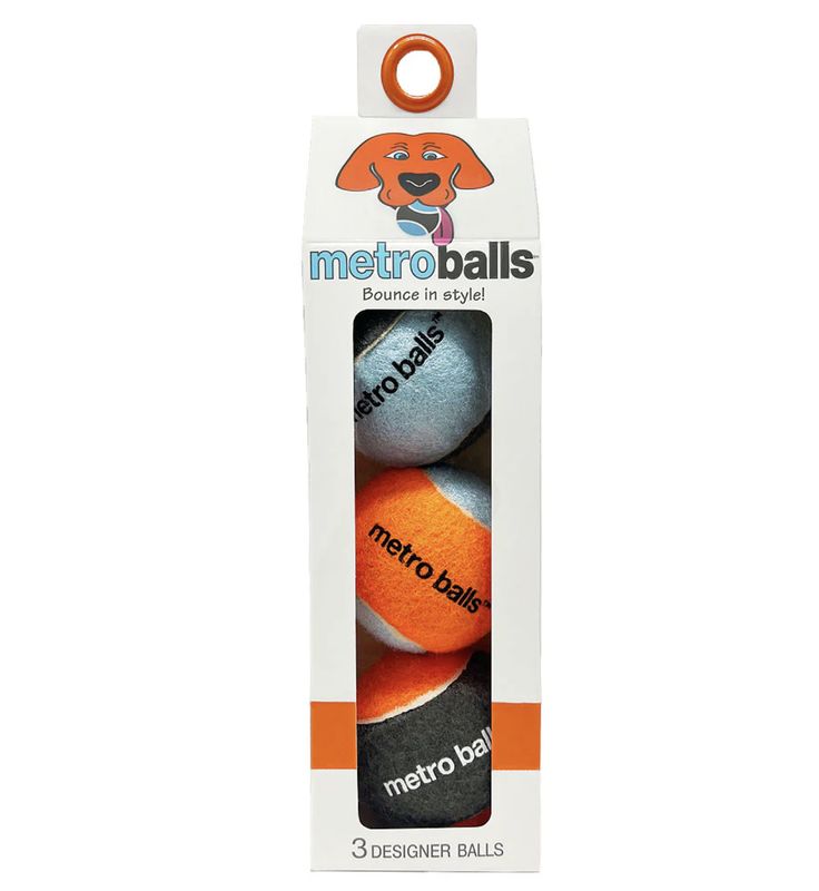 Metro Paws Tennis Balls 3ct