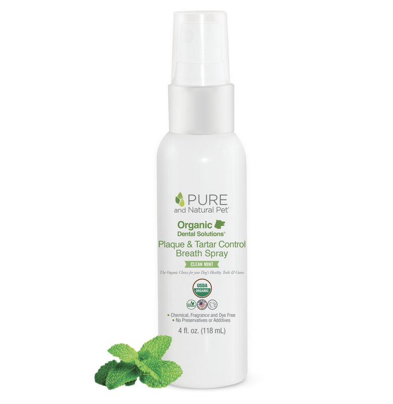 Pure &amp; Natural Dog Dental Breath Spray 4oz