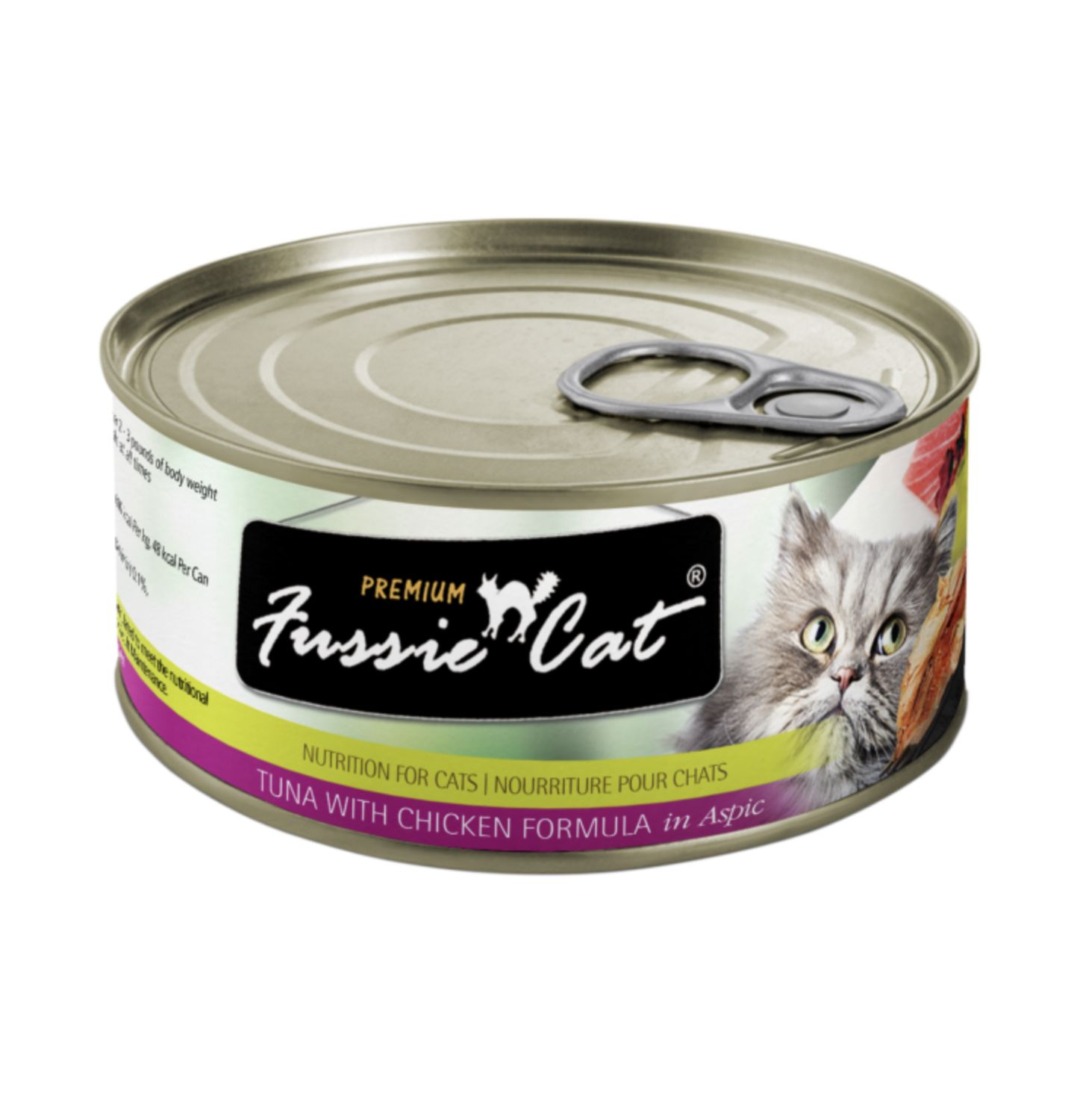 Fussie Cat Can Tuna &amp; Chicken, Size: 5.5oz