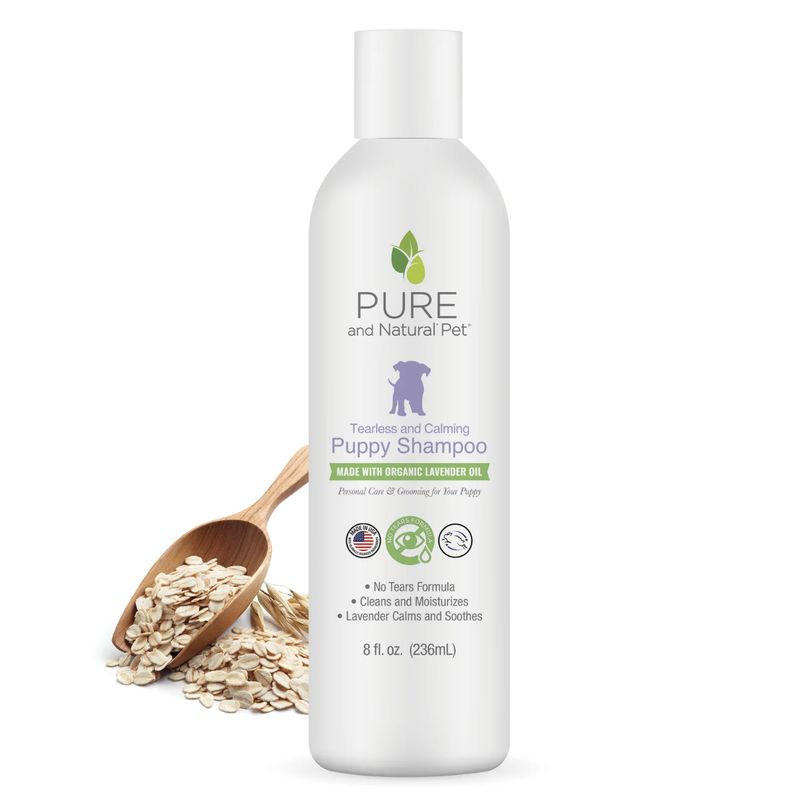 Pure &amp; Natural Dog Tearless &amp; Calming Puppy Shampoo 8oz