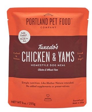 Portland Pet Food Dog Chicken &amp; Yams 9oz, Amount: Single