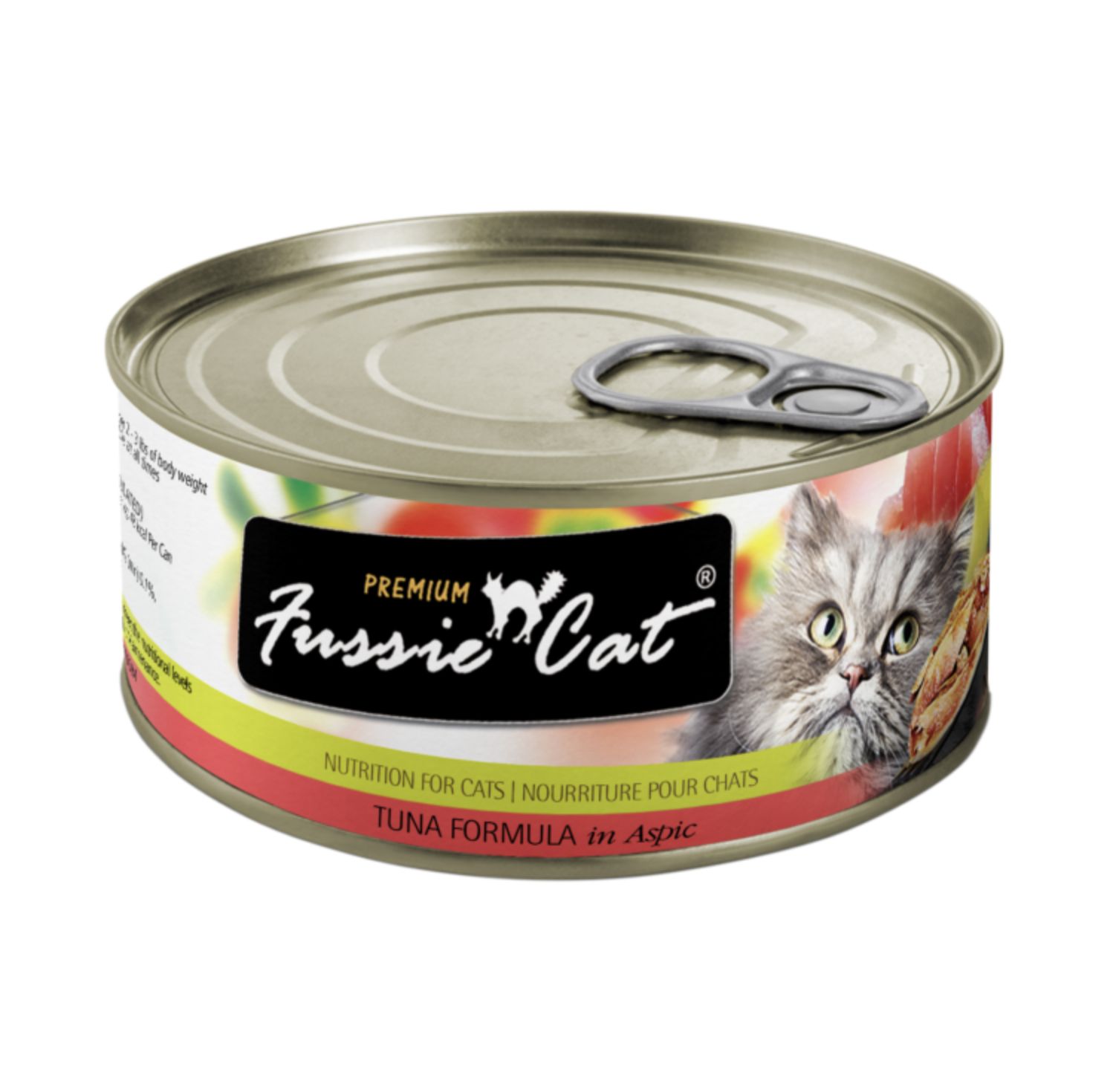 Fussie Cat Can Tuna, Size: 2.8oz