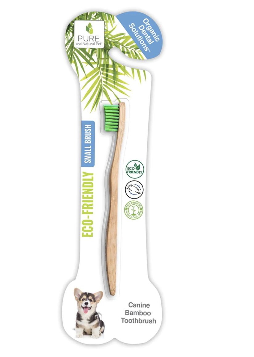 Pure and Natural Pet Bamboo Brush, Size: Small