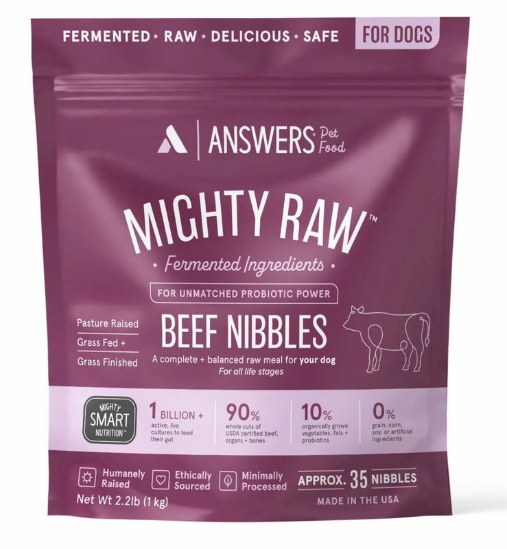 Answers Dog Frozen Raw Beef