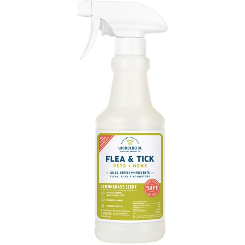 Wondercide Dog &amp; Cat Flea &amp; Tick Lemongrass Spray