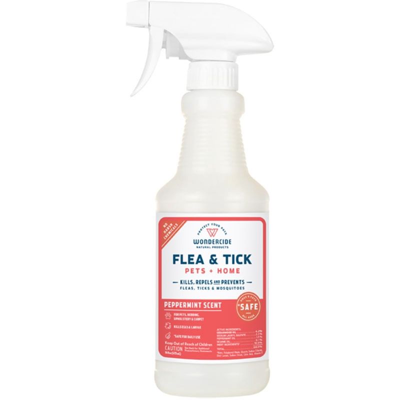Wondercide Dog &amp; Cat Peppermint Home &amp; Pet Flea &amp; Tick Spray