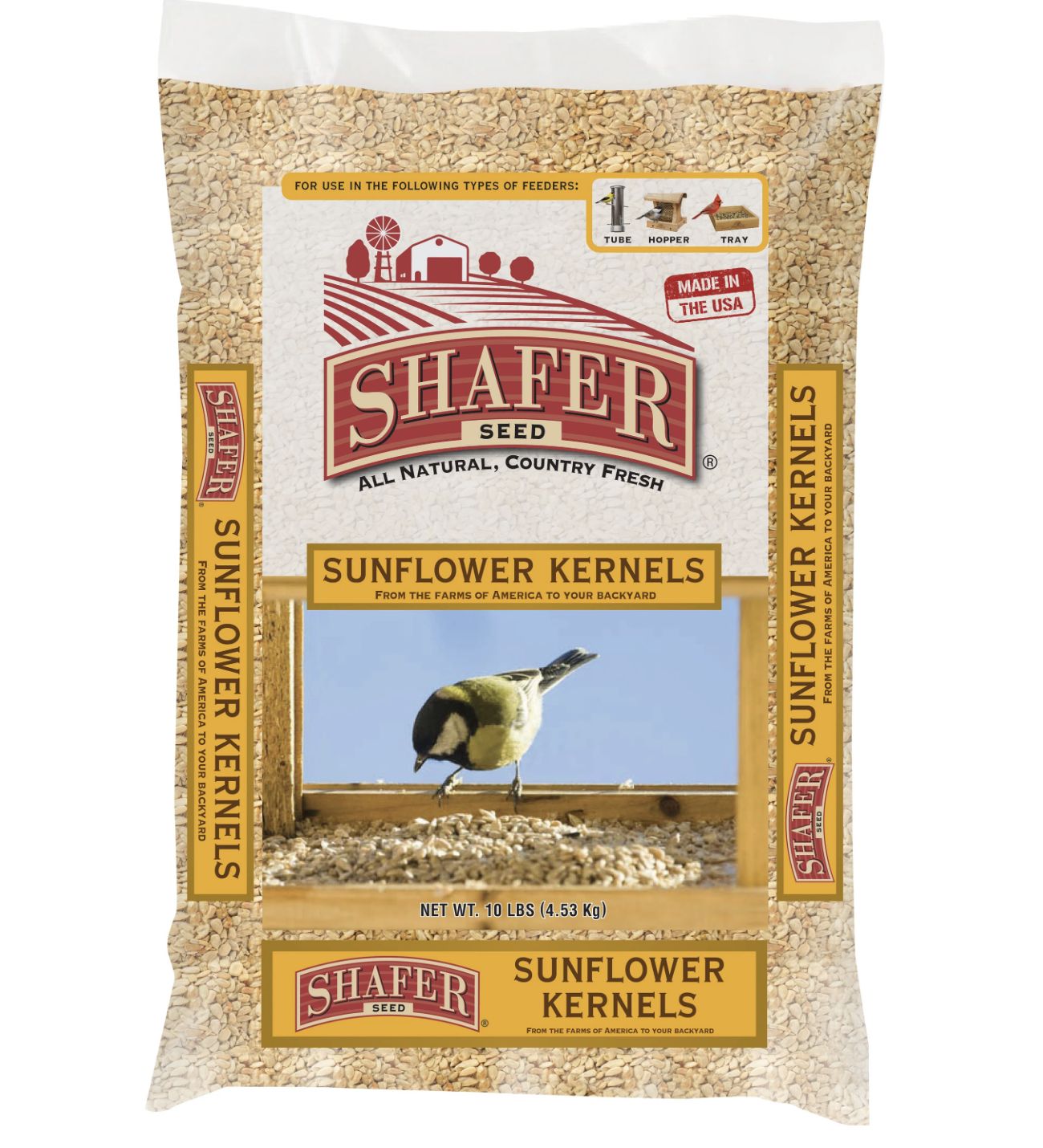 Shafer Seed Sunflower Kernels, Size: 5lb