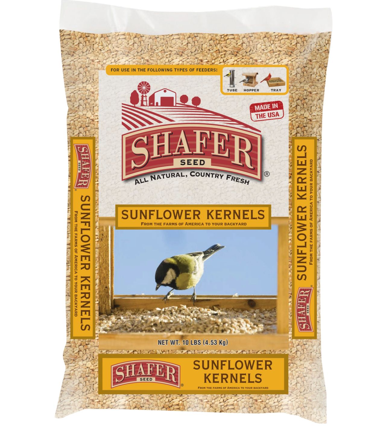 Shafer Seed Sunflower Kernels, Size: 5lb