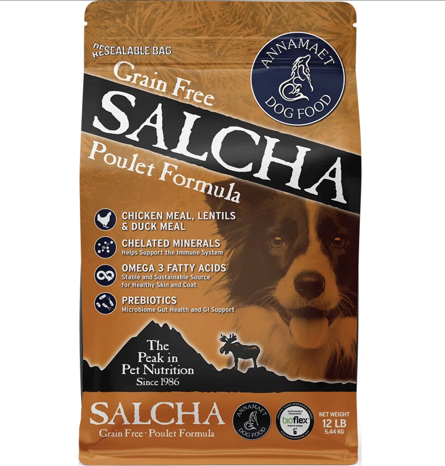 Annamaet Dog Grain Free Salcha, Size: 5lb