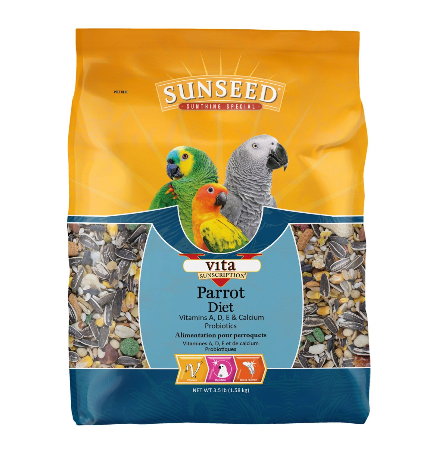 Sunseed Vita Parrot 3.5lb