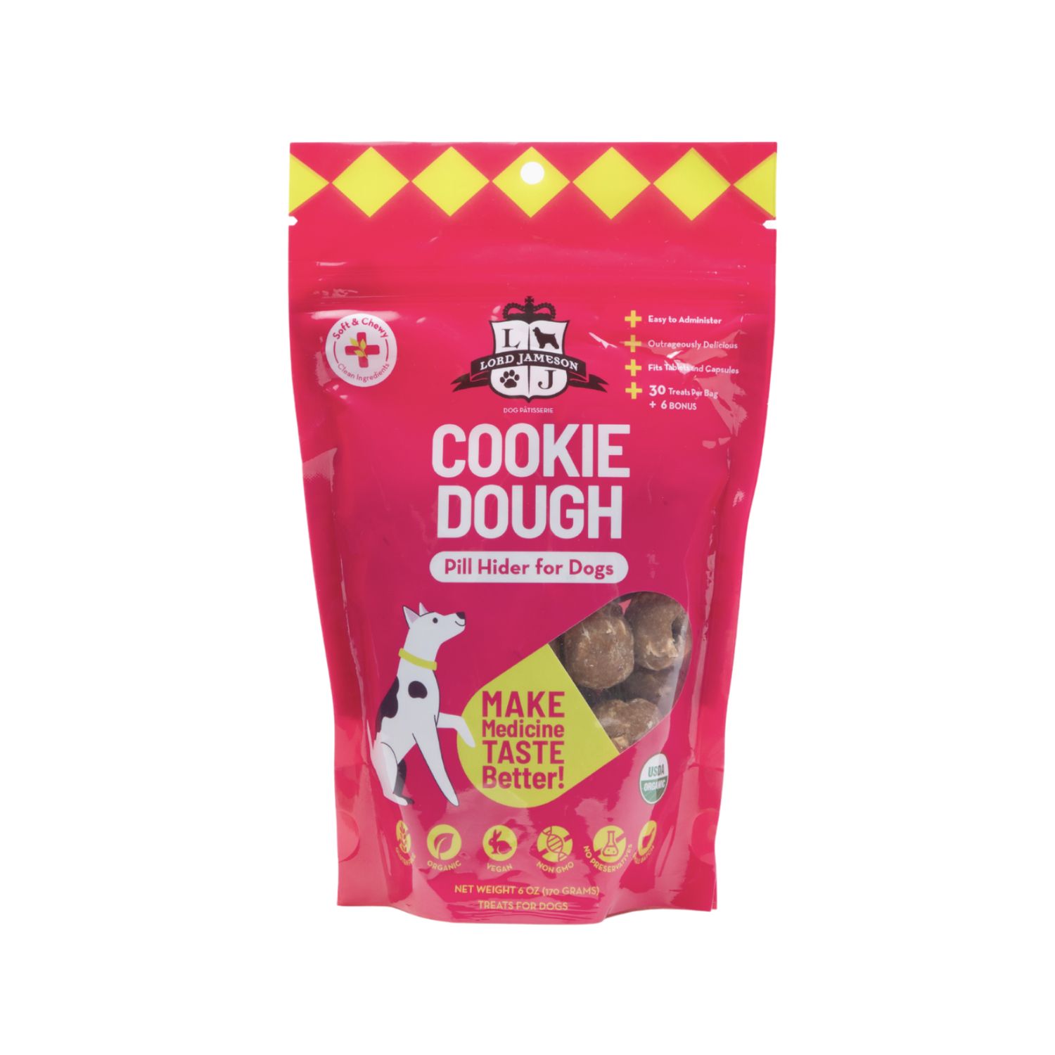 Lord Jameson Dog Pill Hiders Cookie Dough 6oz
