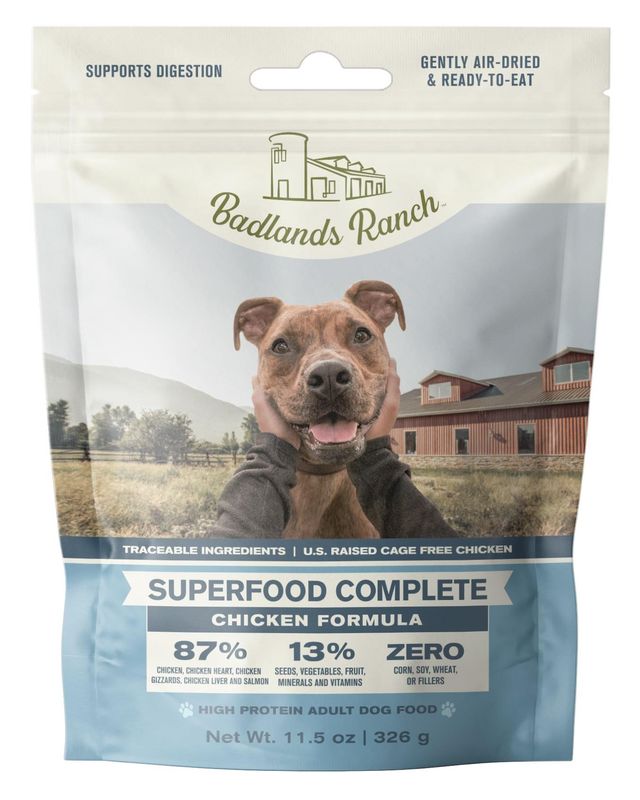 Badlands Ranch Dog Air Dried Superfood Complete Chicken