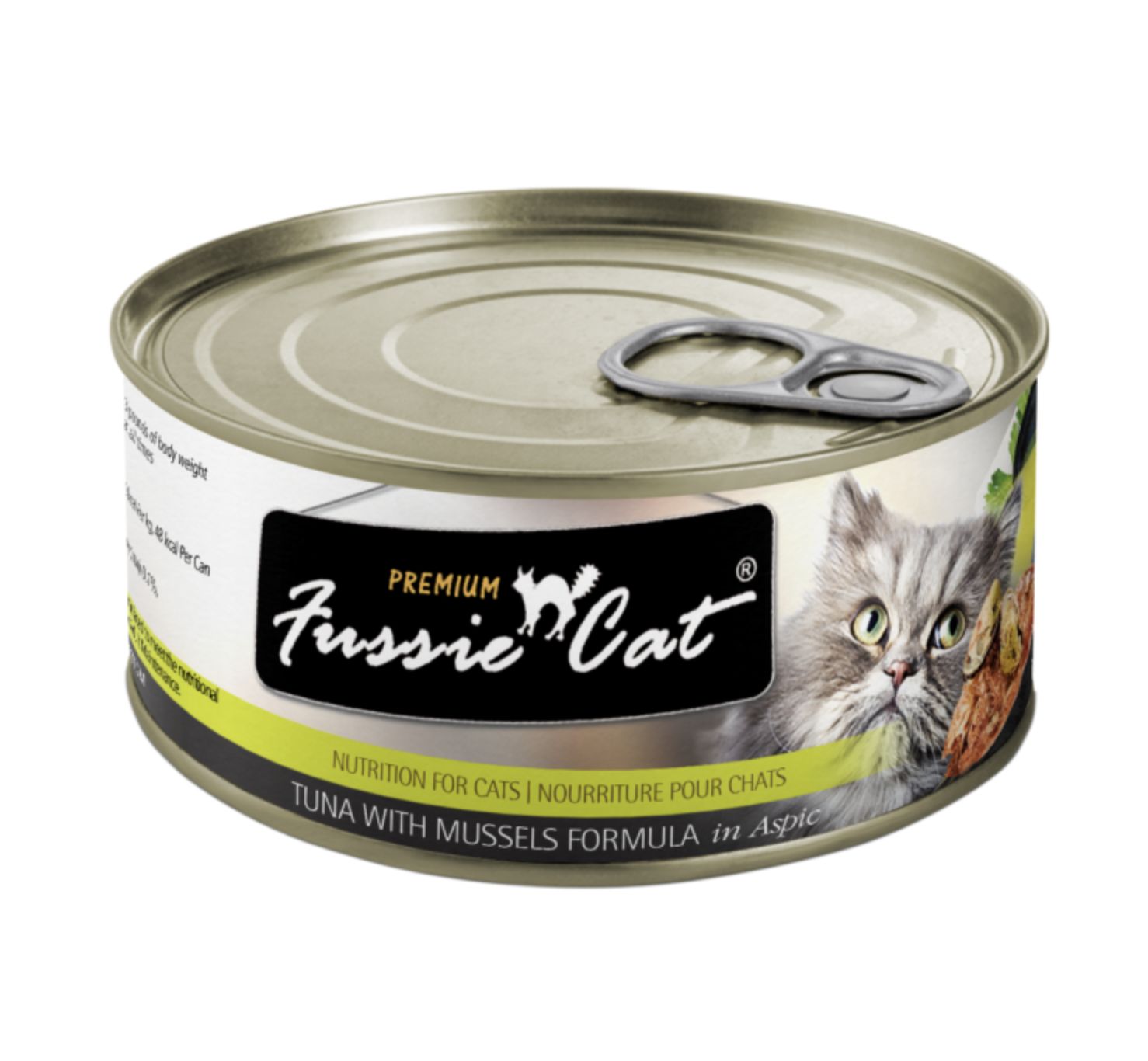 Fussie Cat Can Tuna &amp; Mussels, Size: 5.5oz